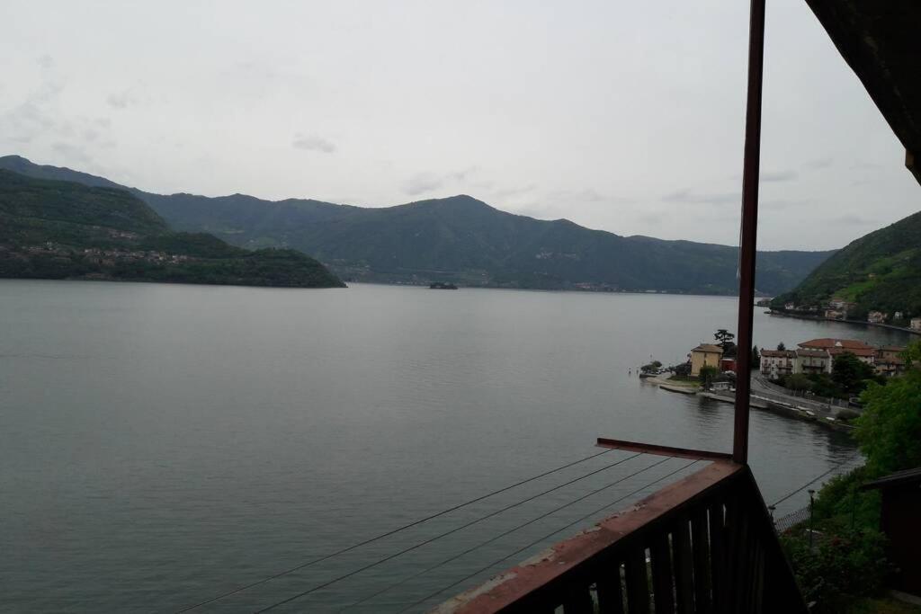 Appartamento Sul Lago D'Iseo Tavernola Bergamasca Eksteriør bilde